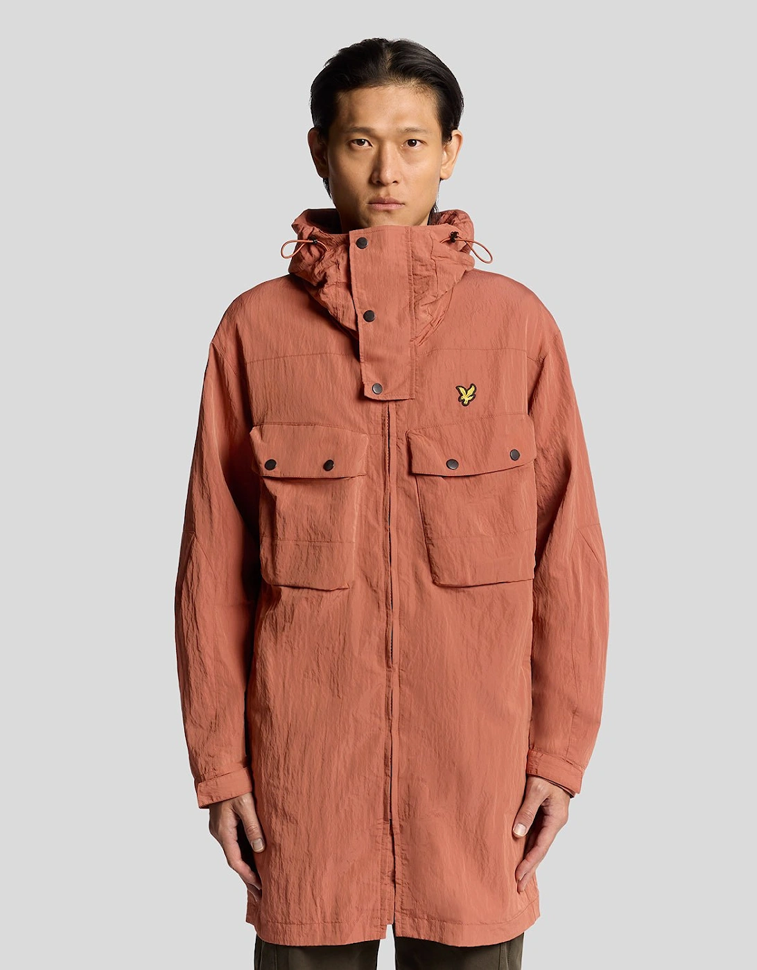 Lyle & Scott Lyle And Scott Men's Water Resistant Guard Parka - Red