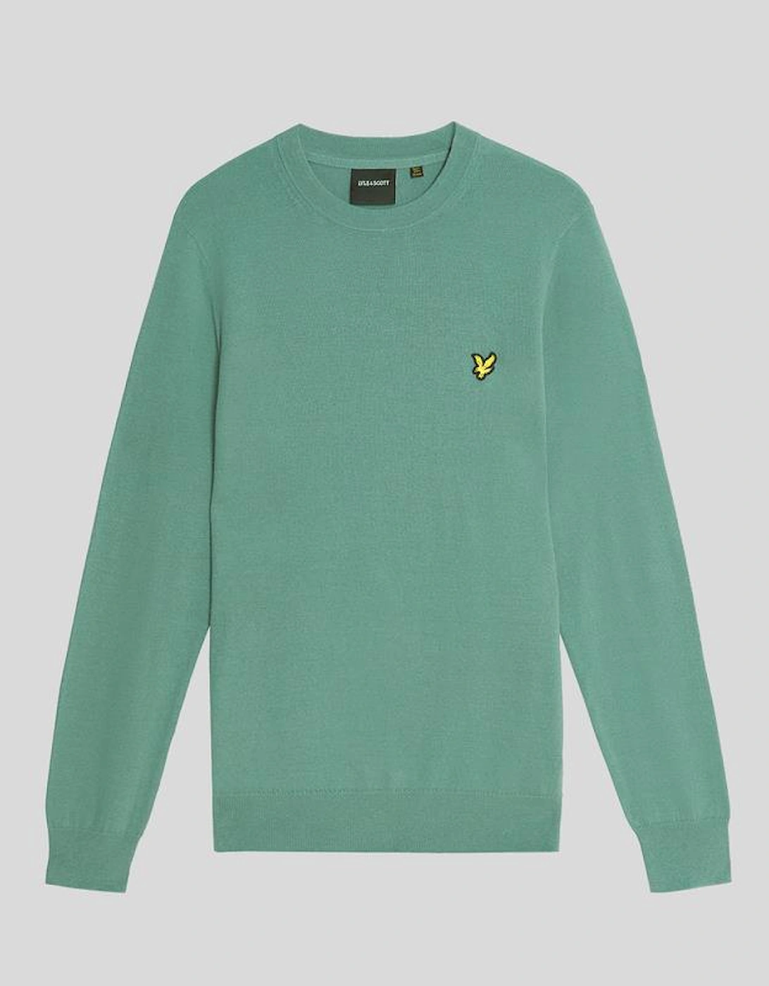 Cotton Merino Crew Neck Jumper