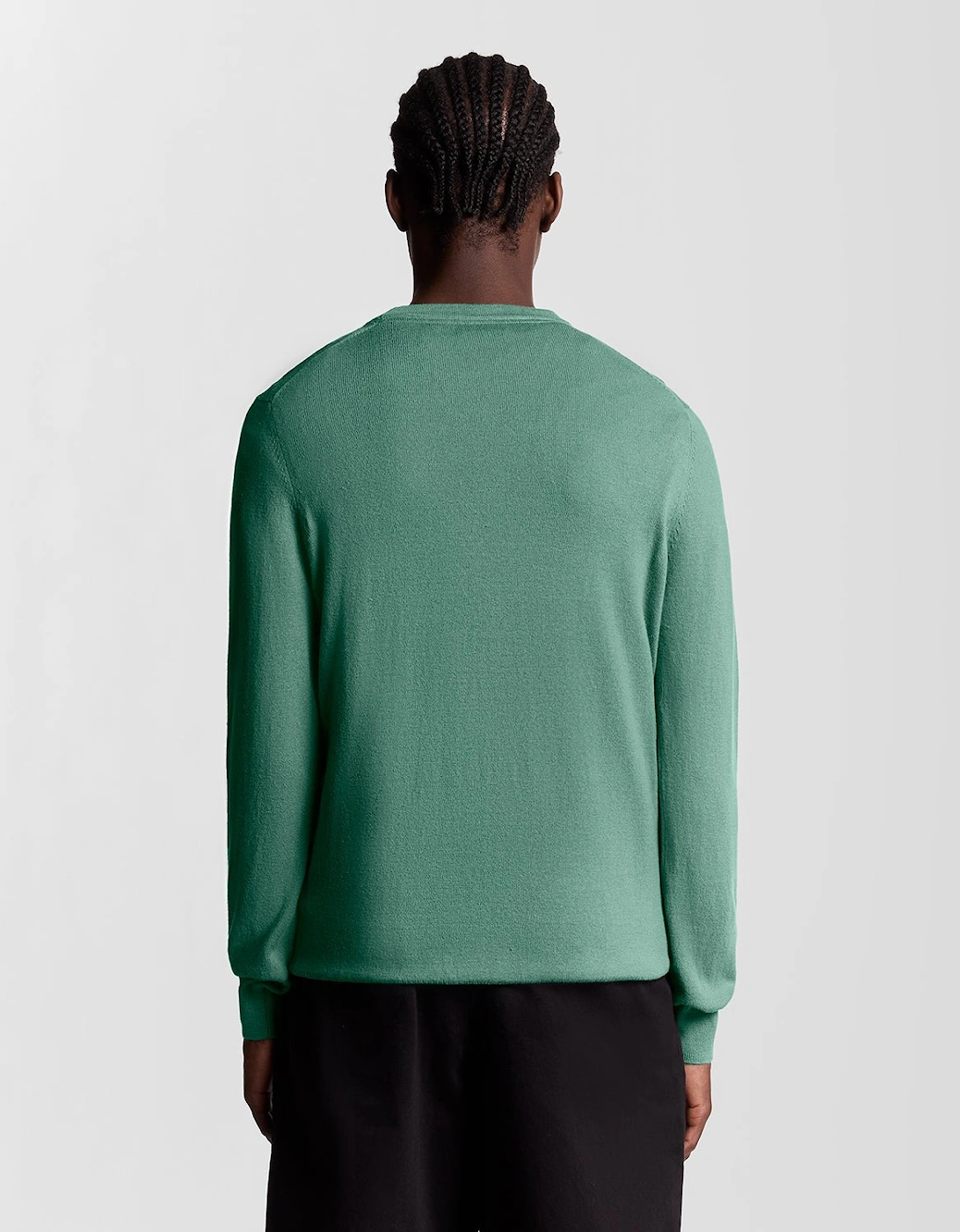 Cotton Merino Crew Neck Jumper
