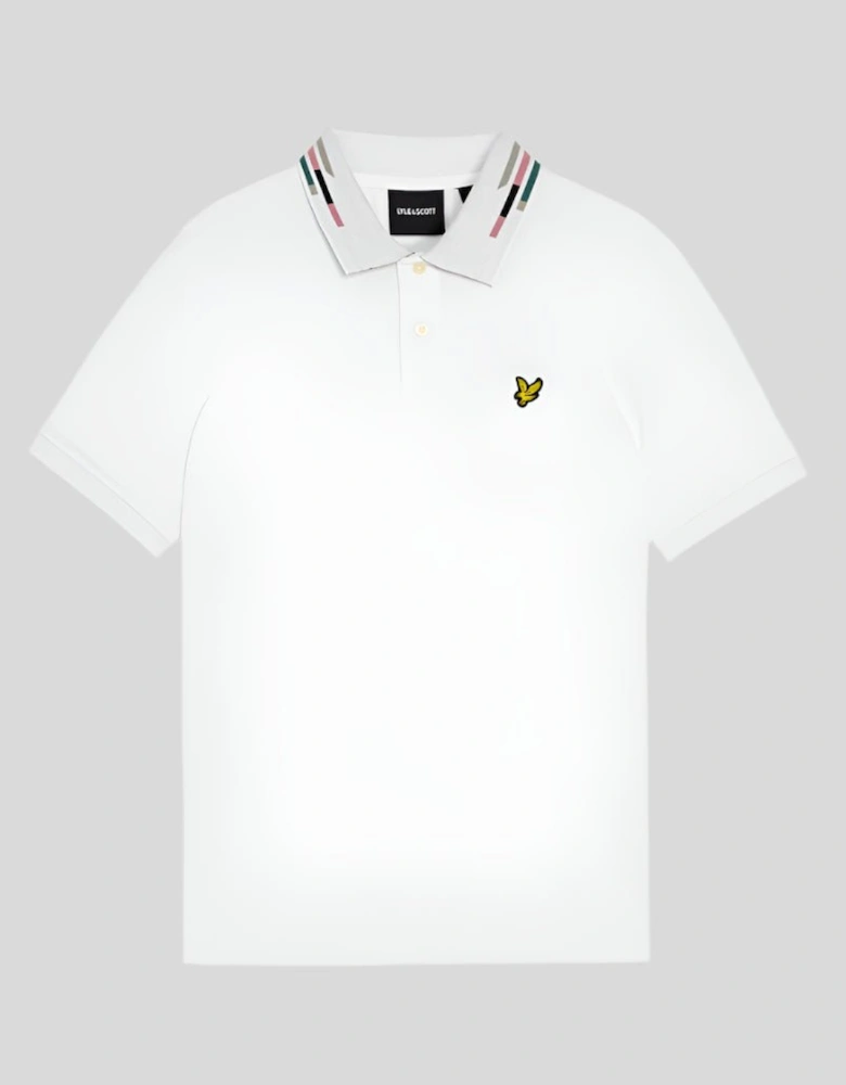 Striped Tipped Polo Shirt