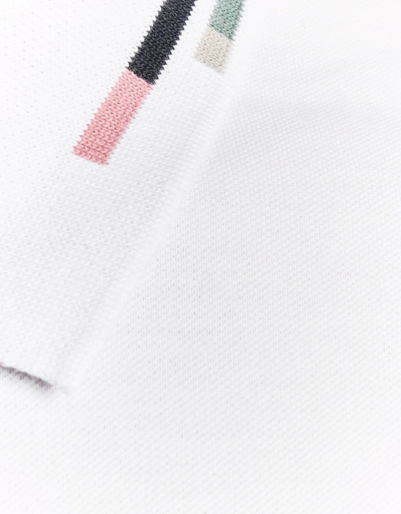 Striped Tipped Polo Shirt