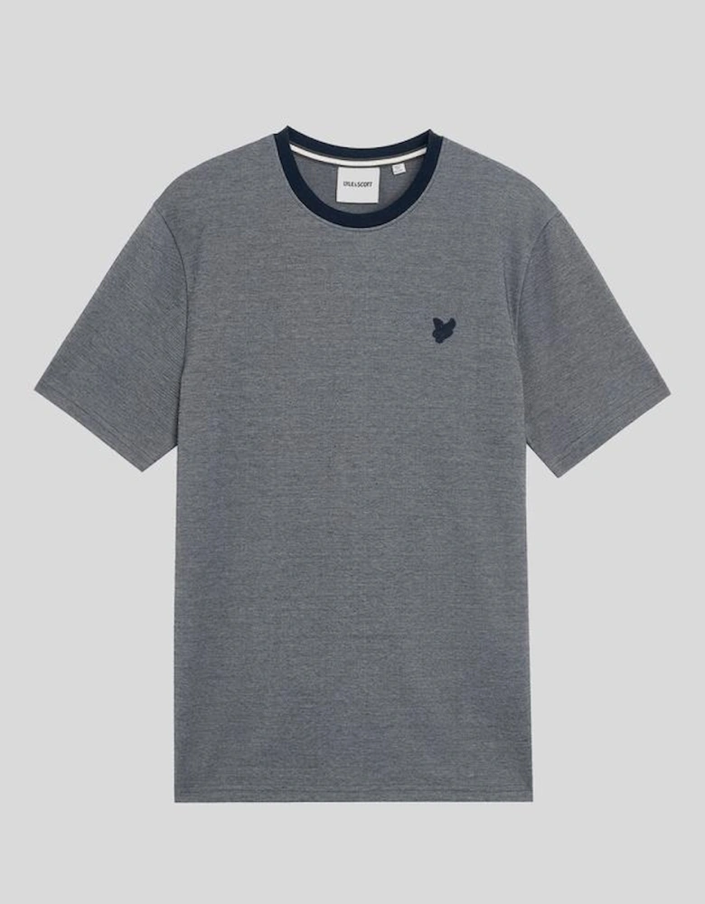 Two Tone Pique T-Shirt
