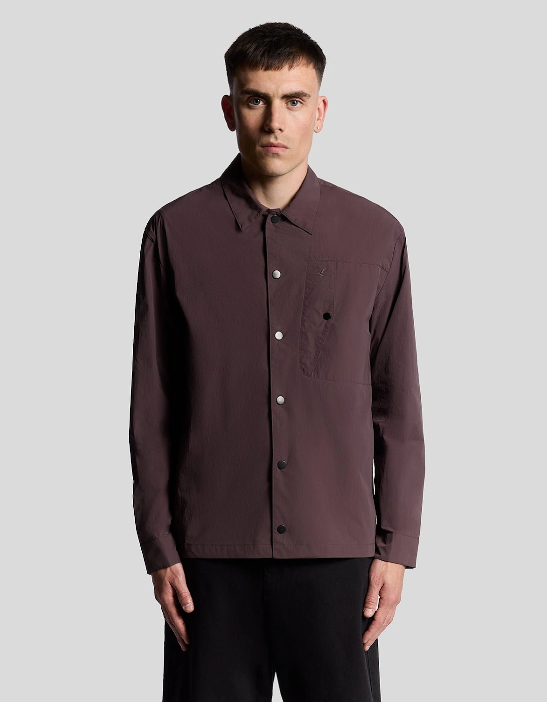 Crinkle Nylon Pocket Overshirt, 7 of 6