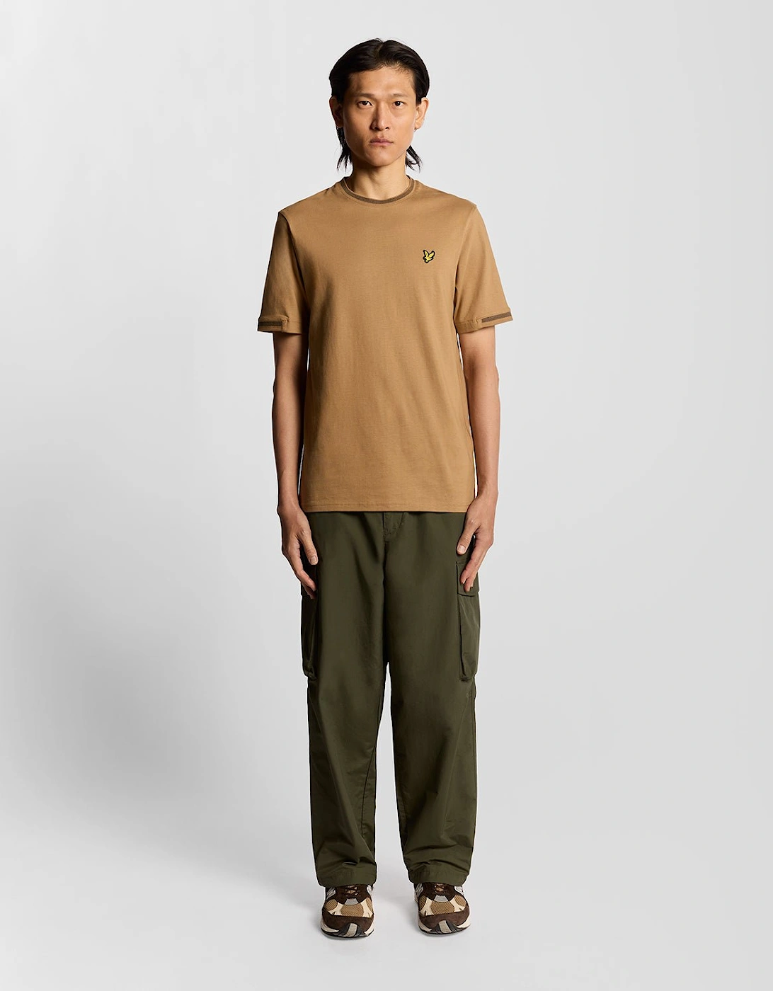 Birdseye Half Tipped T-Shirt