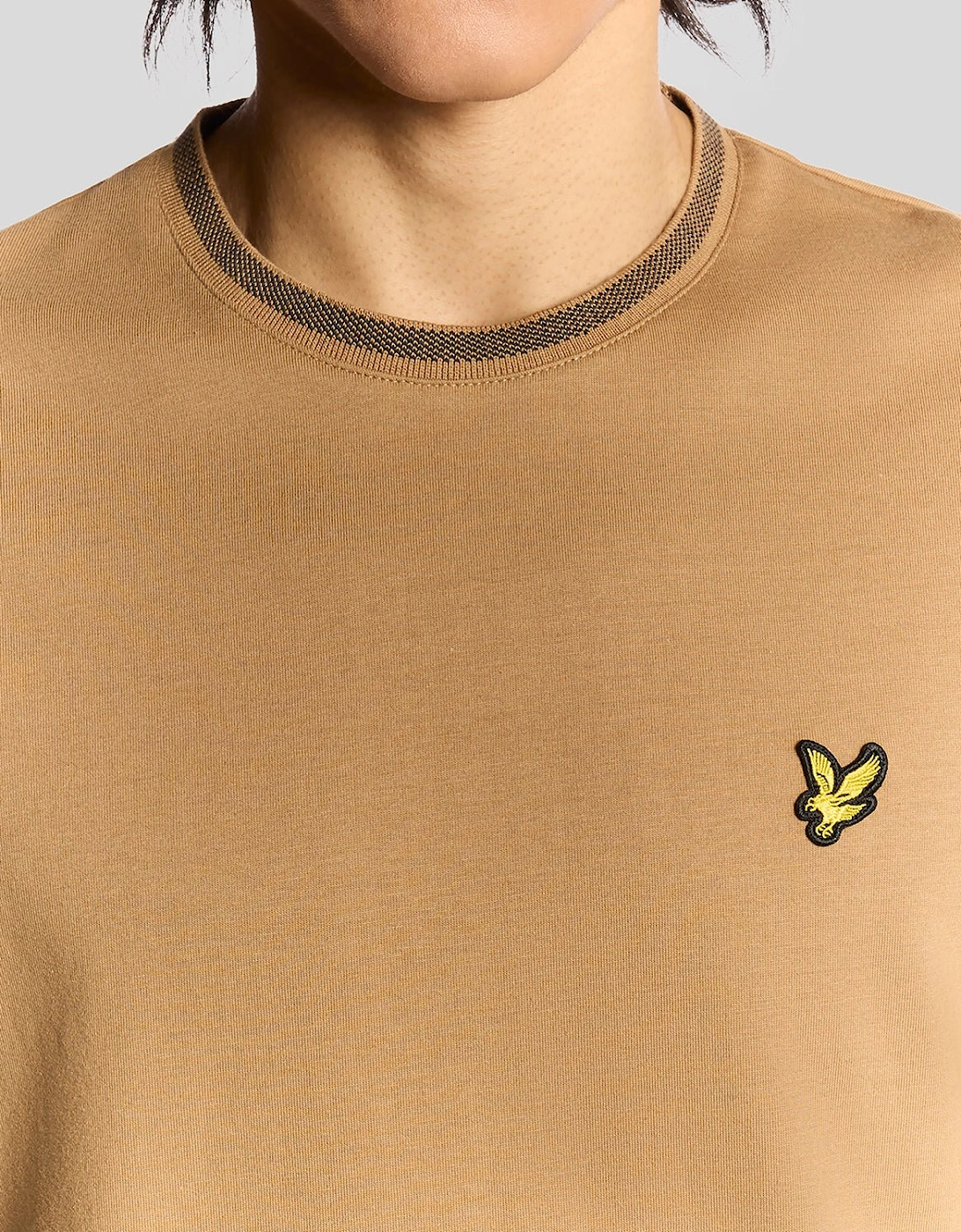 Birdseye Half Tipped T-Shirt