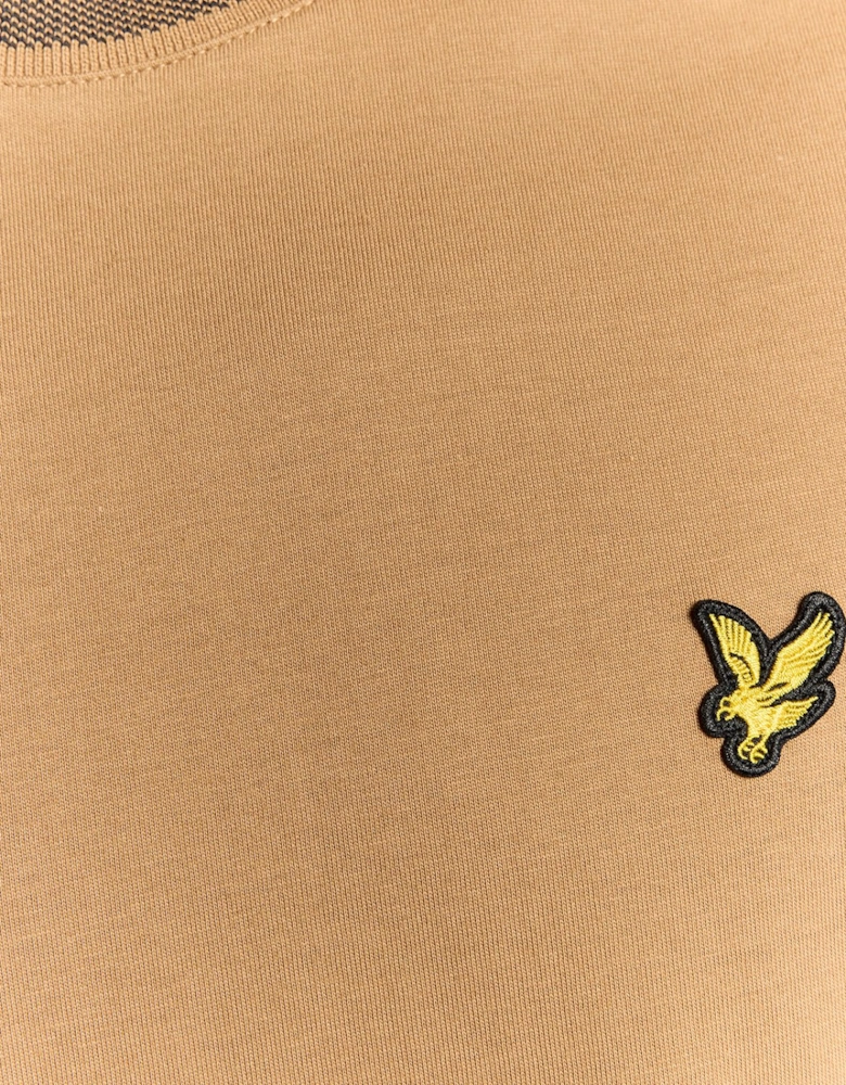 Birdseye Half Tipped T-Shirt