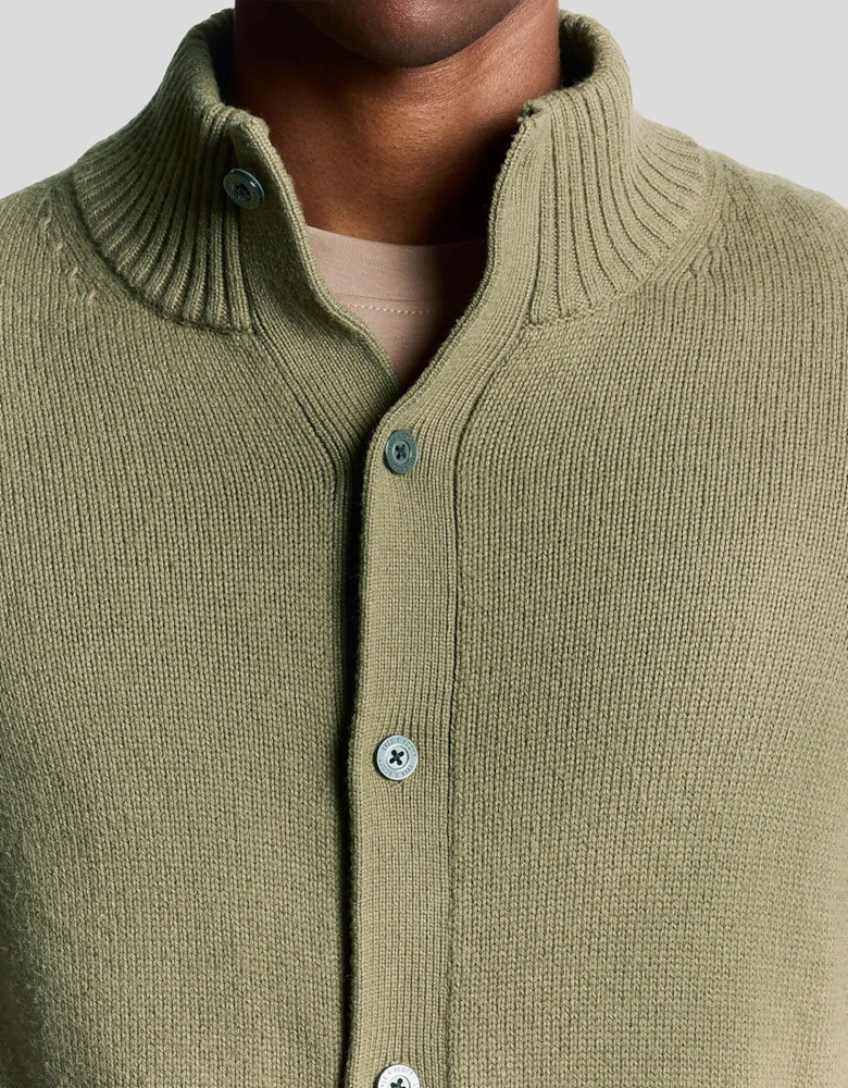 Wool Blend Cardigan