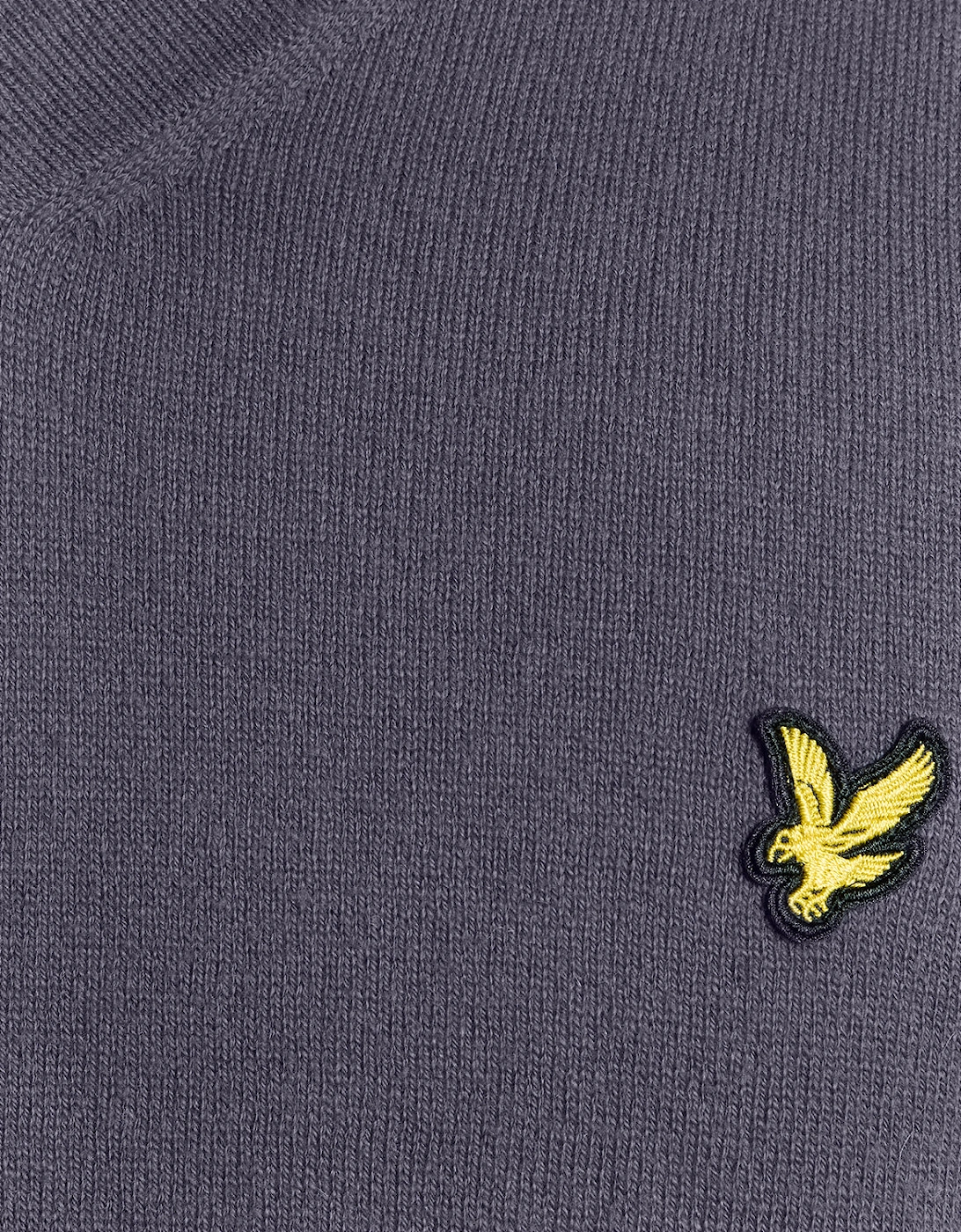 Cotton Merino V Neck Jumper