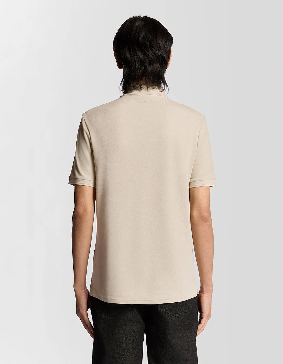 Ottoman Half Zip Polo Shirt