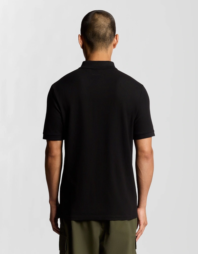 Ottoman Half Zip Polo Shirt