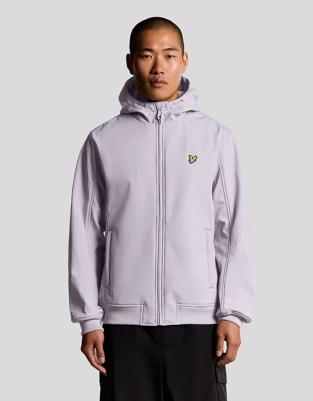 Lyle And Scott Men's Fleece Lined Softshell Jacket - Pink - Size: Regular/34