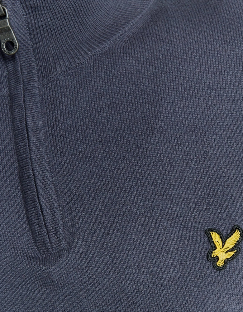 Cotton Merino 1/4 Zip Jumper