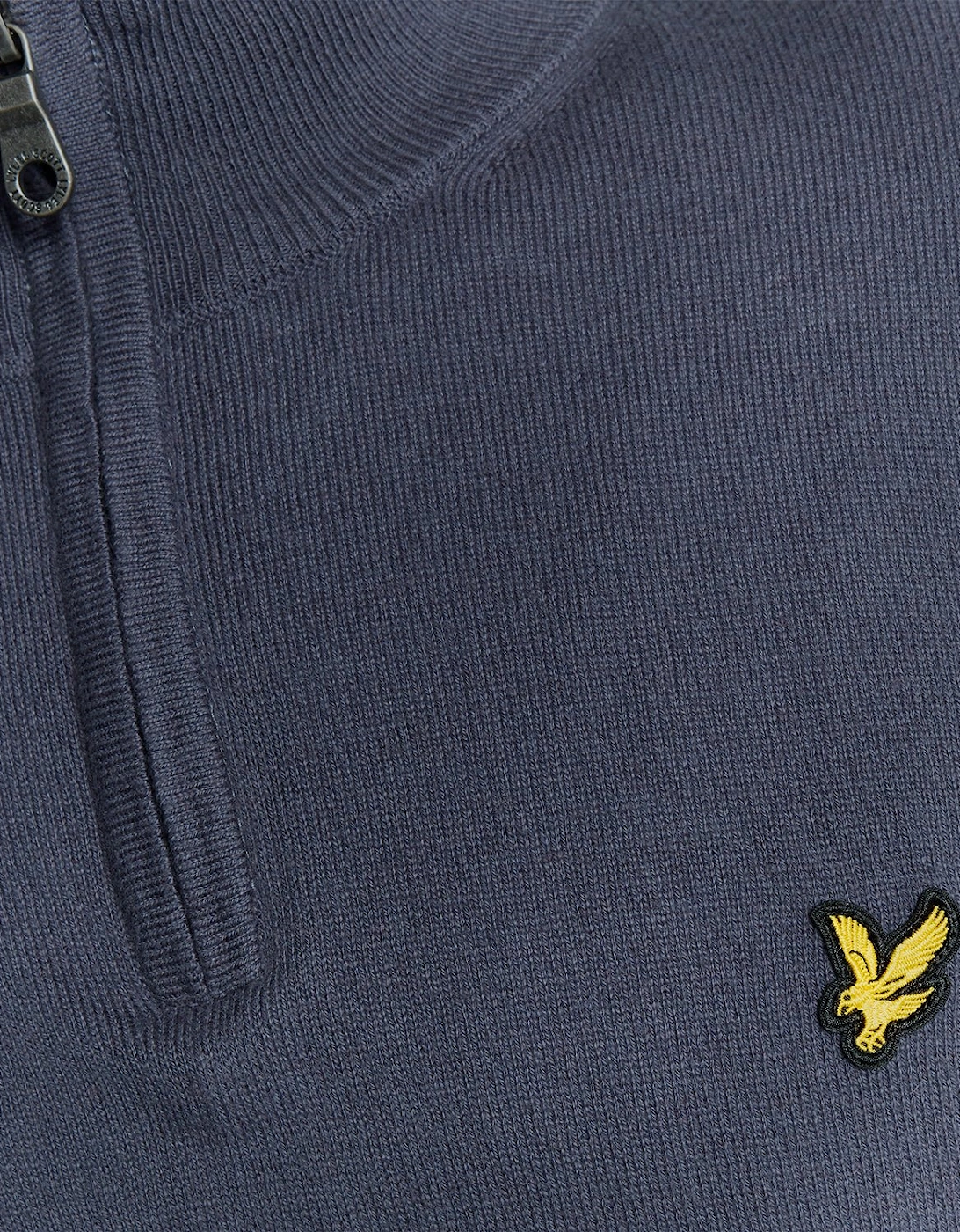Cotton Merino 1/4 Zip Jumper