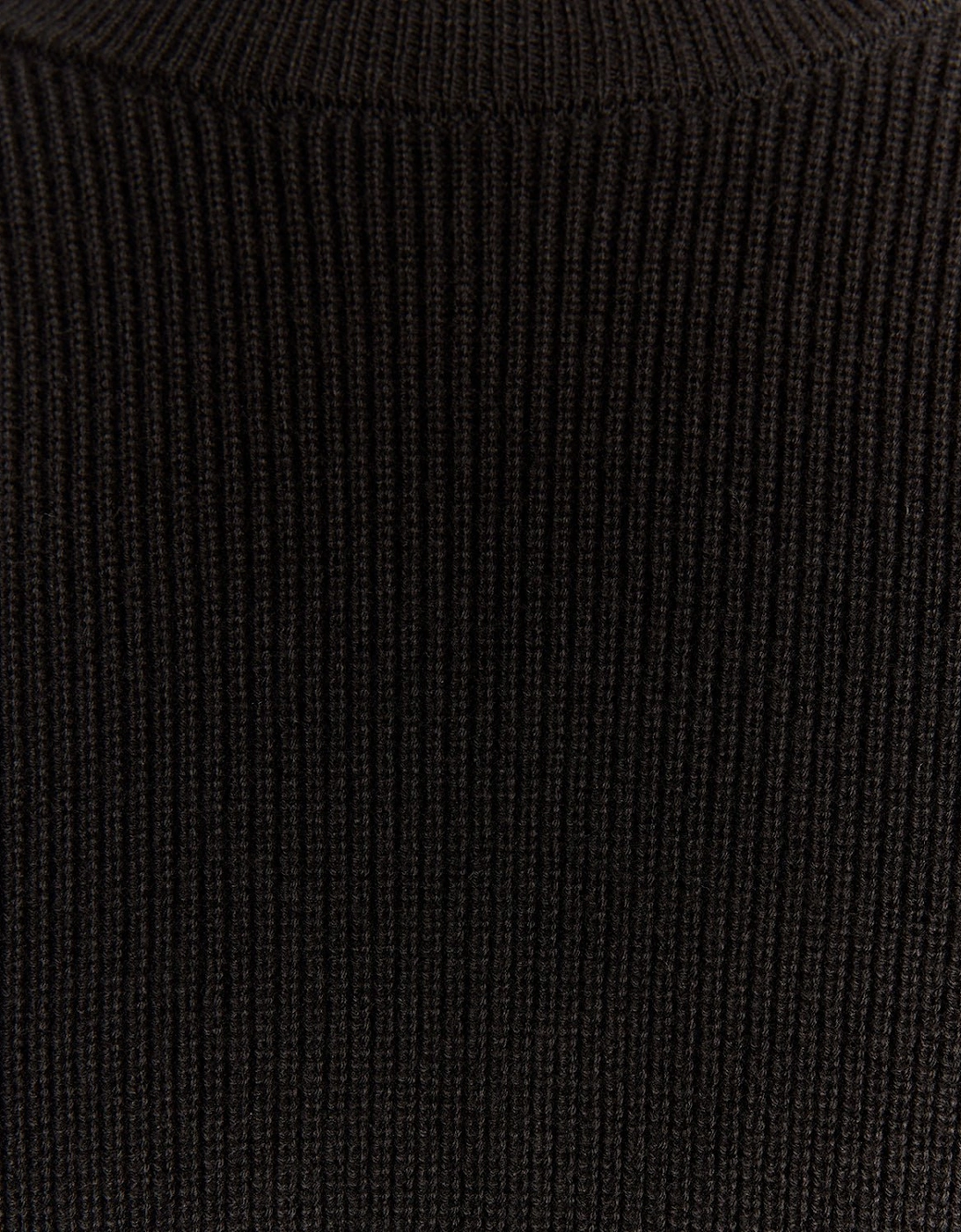 Engineered Rib Crew Neck Jumper