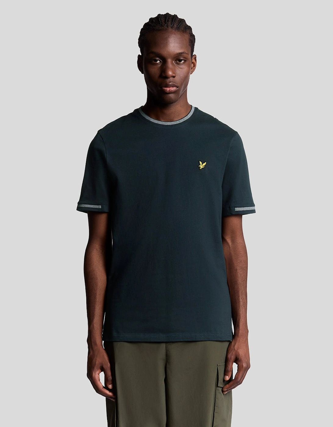 Birdseye Half Tipped T-Shirt, 7 of 6