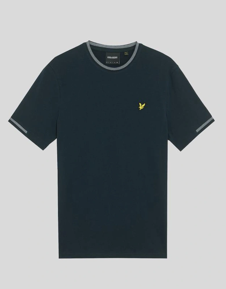 Birdseye Half Tipped T-Shirt