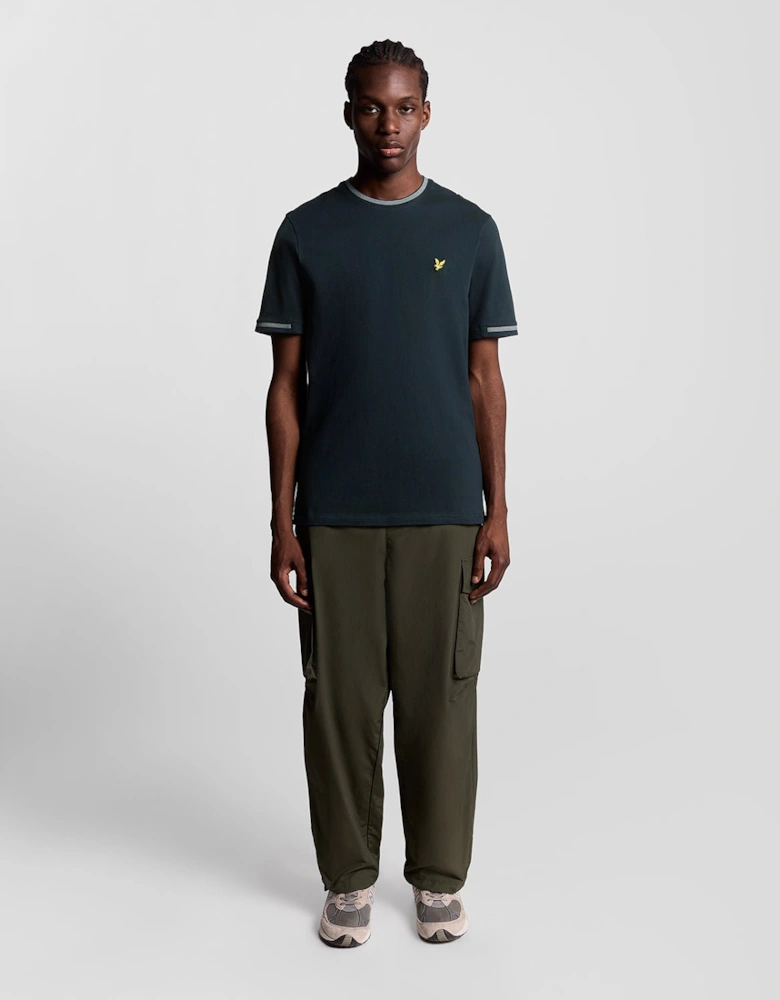 Birdseye Half Tipped T-Shirt