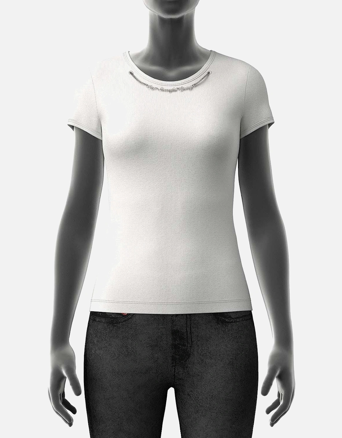 T-Matic Ribbed-Jersey Top, 3 of 2