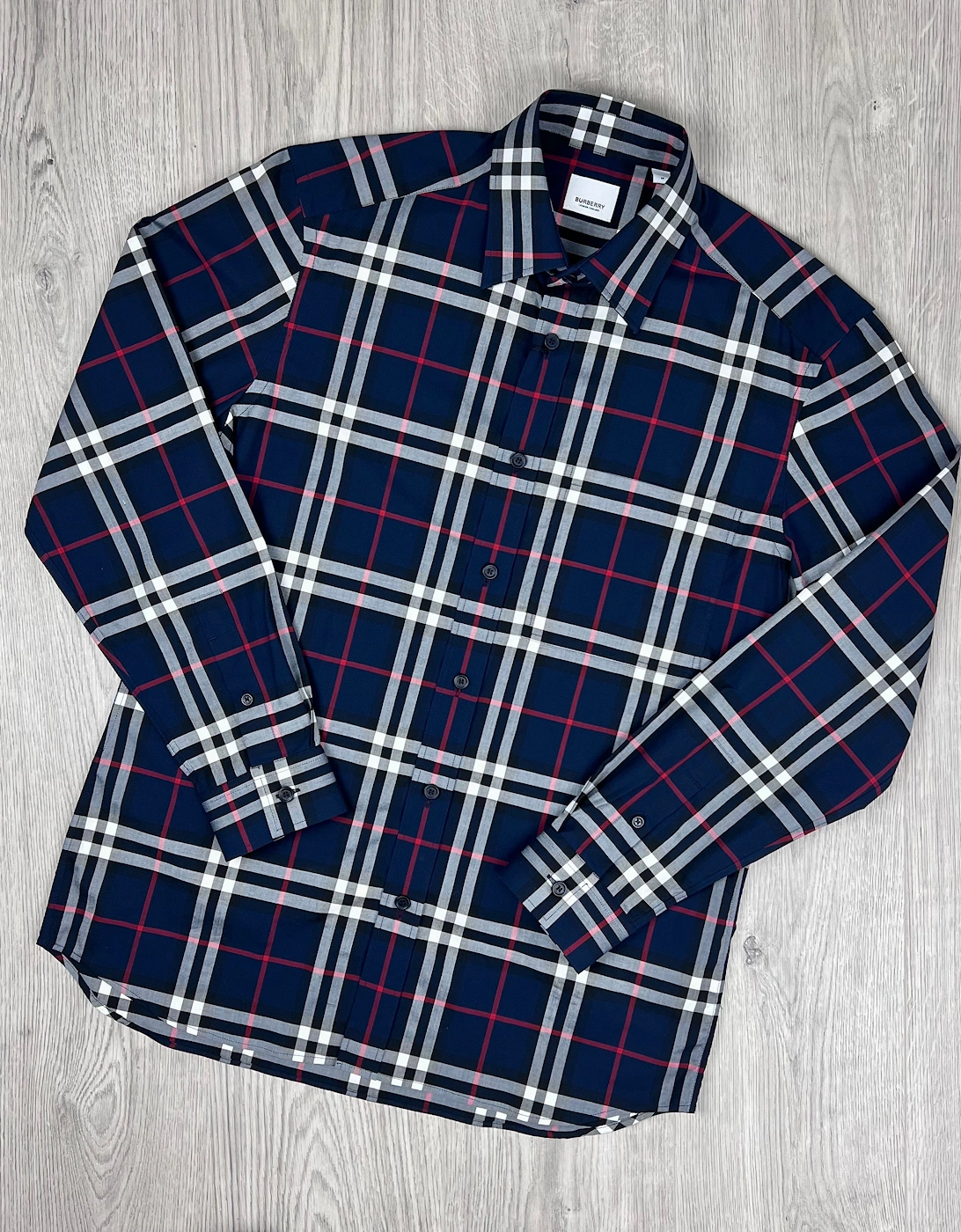 Check Shirt - Navy