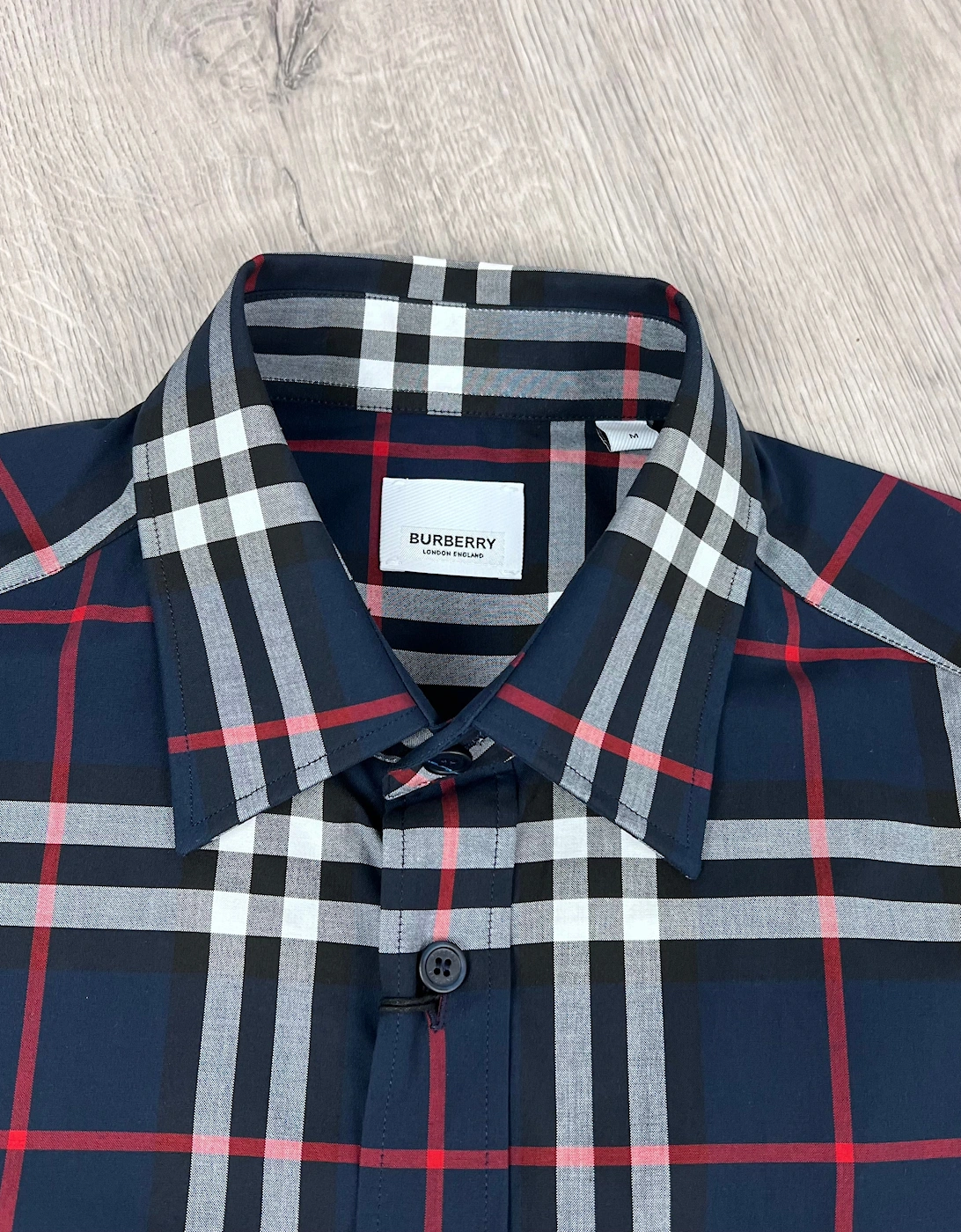 Check Shirt - Navy