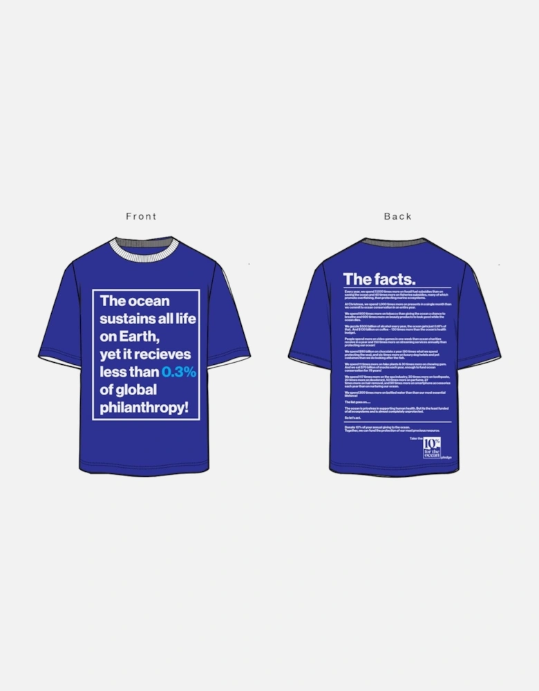 10% for the Ocean The Facts T-Shirt