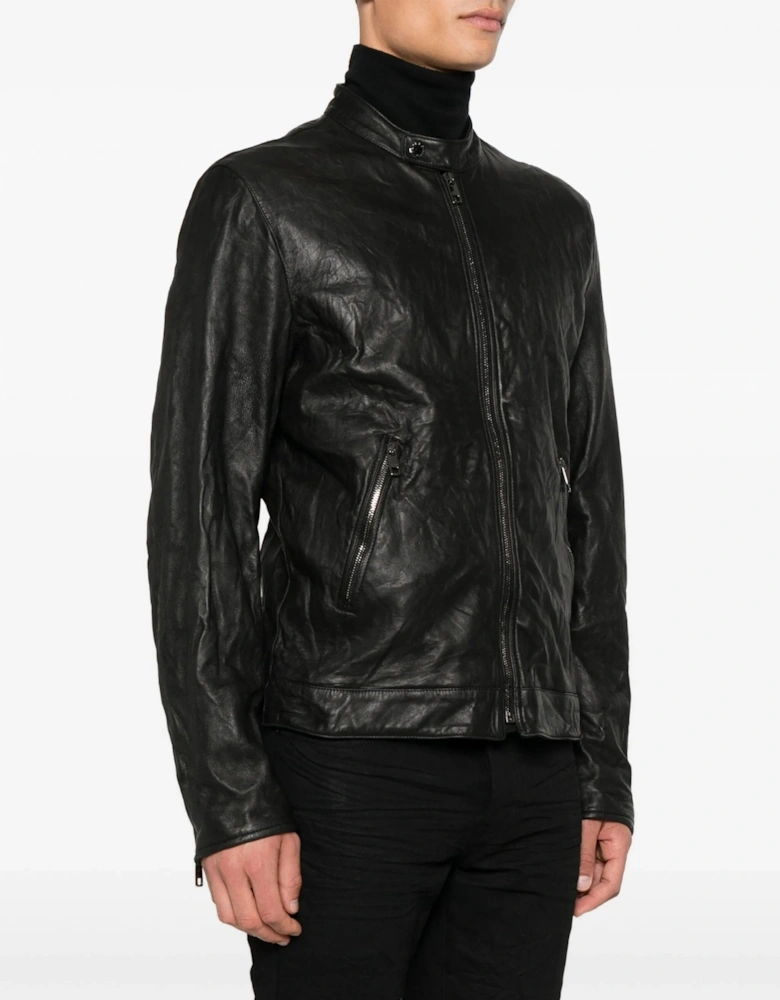 BIKER LEATHER JACKET