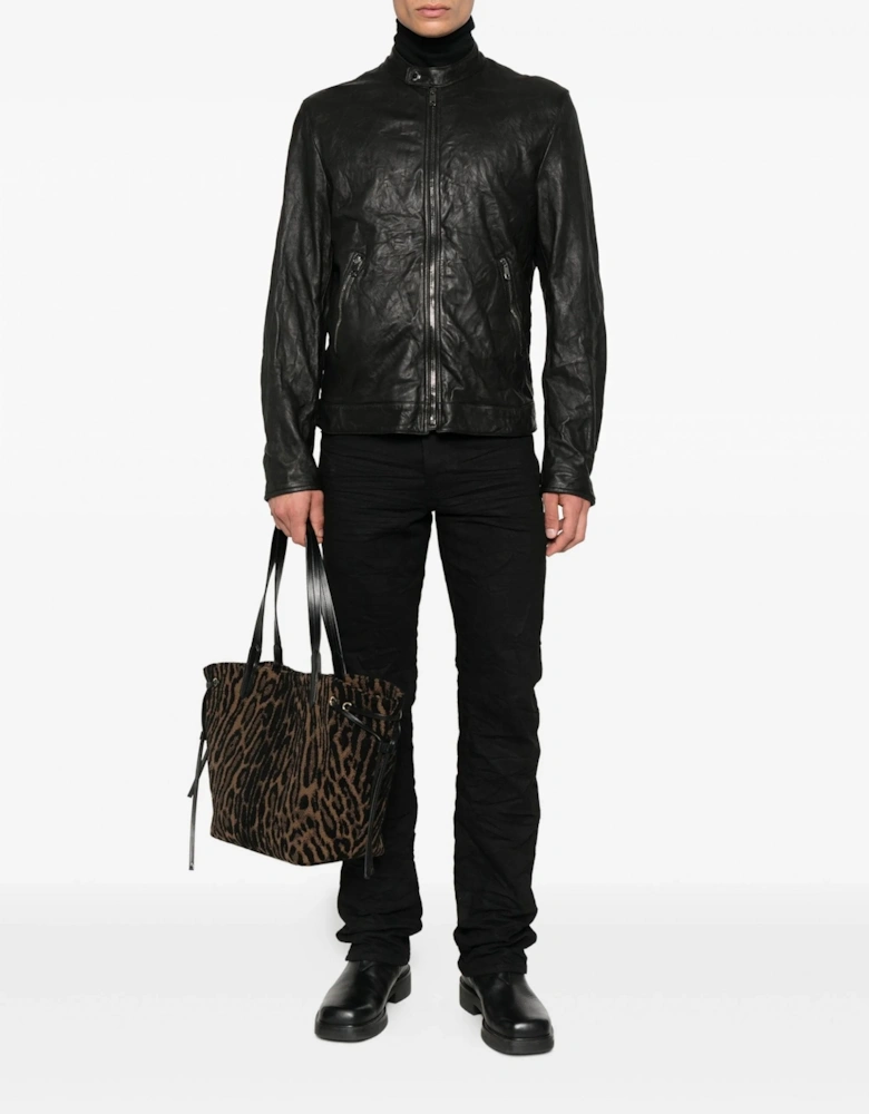 BIKER LEATHER JACKET