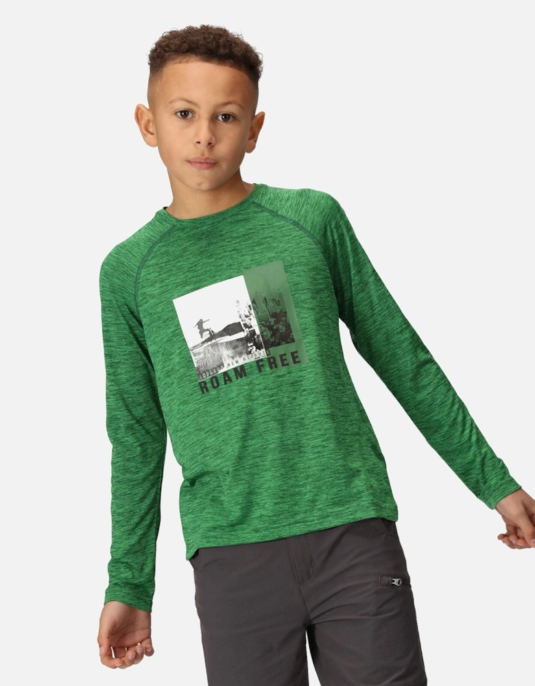 Kids Burnlee Long Sleeve T-Shirt