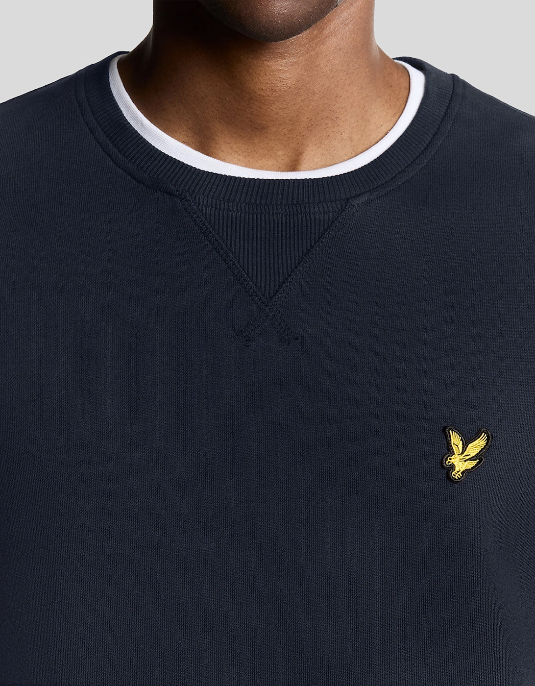 Cotton Crew Neck Sweatshirt