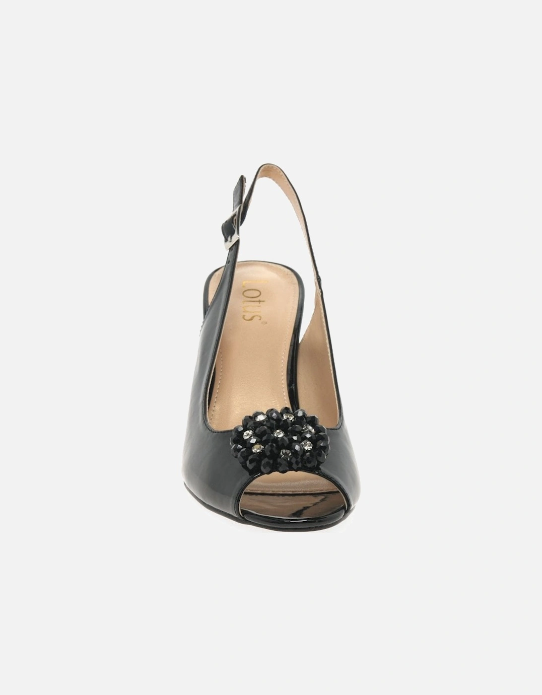 Elodie Womens Slingback Peep Toe Shoes