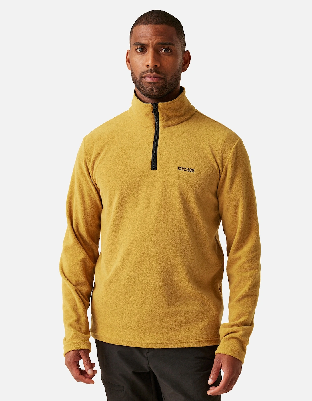 Great Outdoors Mens Thompson Half Zip Fleece Top