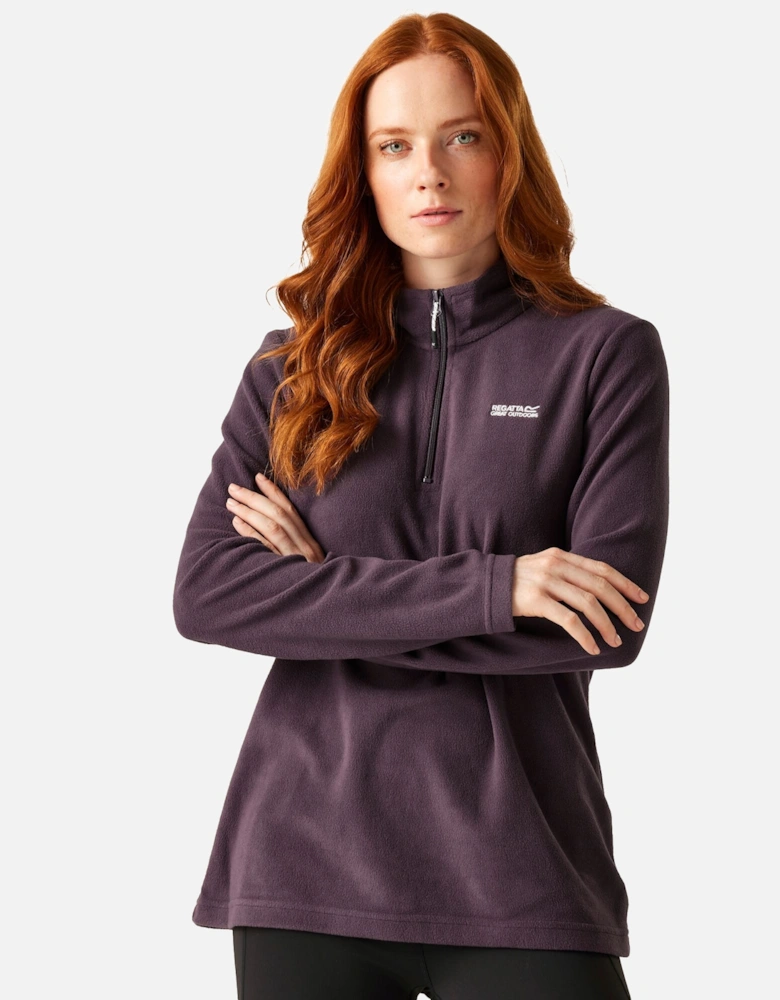 Great Outdoors Womens/Ladies Sweetheart 1/4 Zip Fleece Top