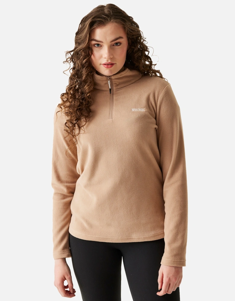 Great Outdoors Womens/Ladies Sweetheart 1/4 Zip Fleece Top