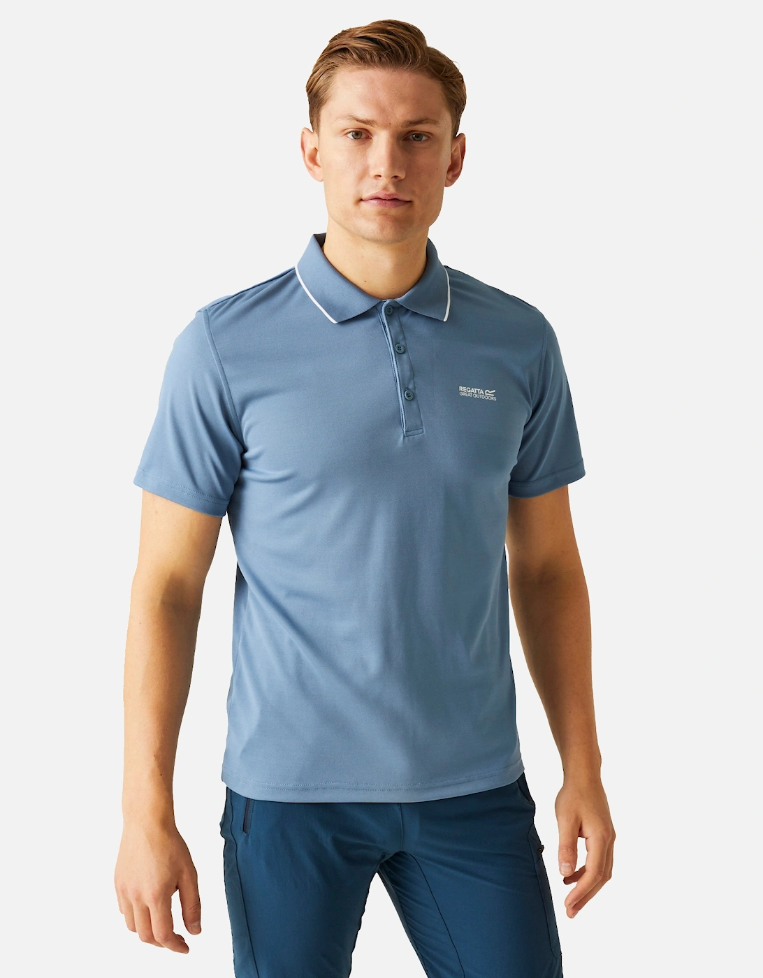 Mens Maverick V Active Polo Shirt