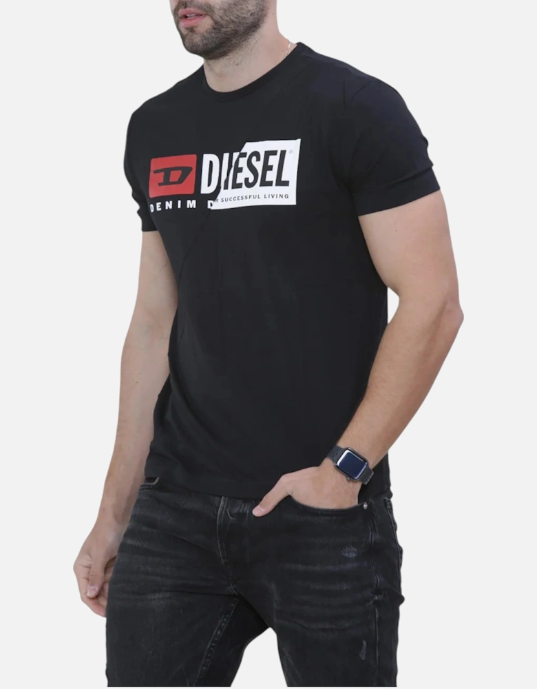 T-Diego-Cuty Logo Mens T Shirts Crew Neck Short Sleeve Slim Summer Tee