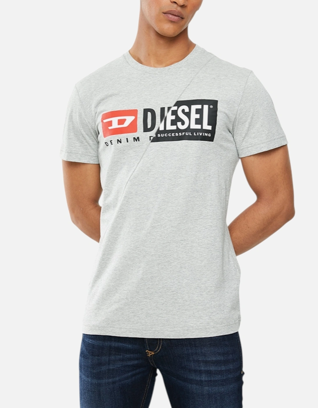 T-Diego-Cuty Logo Mens T Shirts Crew Neck Short Sleeve Slim Summer Tee