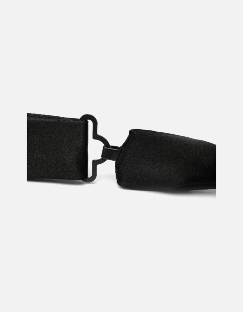 Silk Bow Tie 6cm X 10cm Black