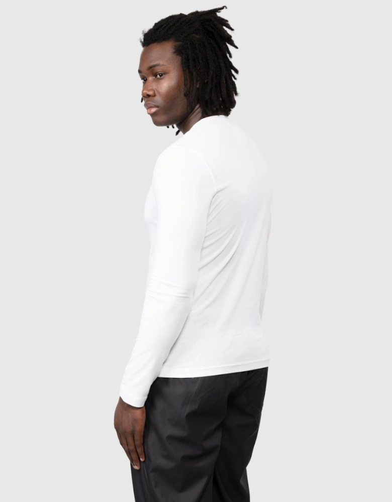 Stretch Slim Fit Mens Long Sleeve T-Shirt