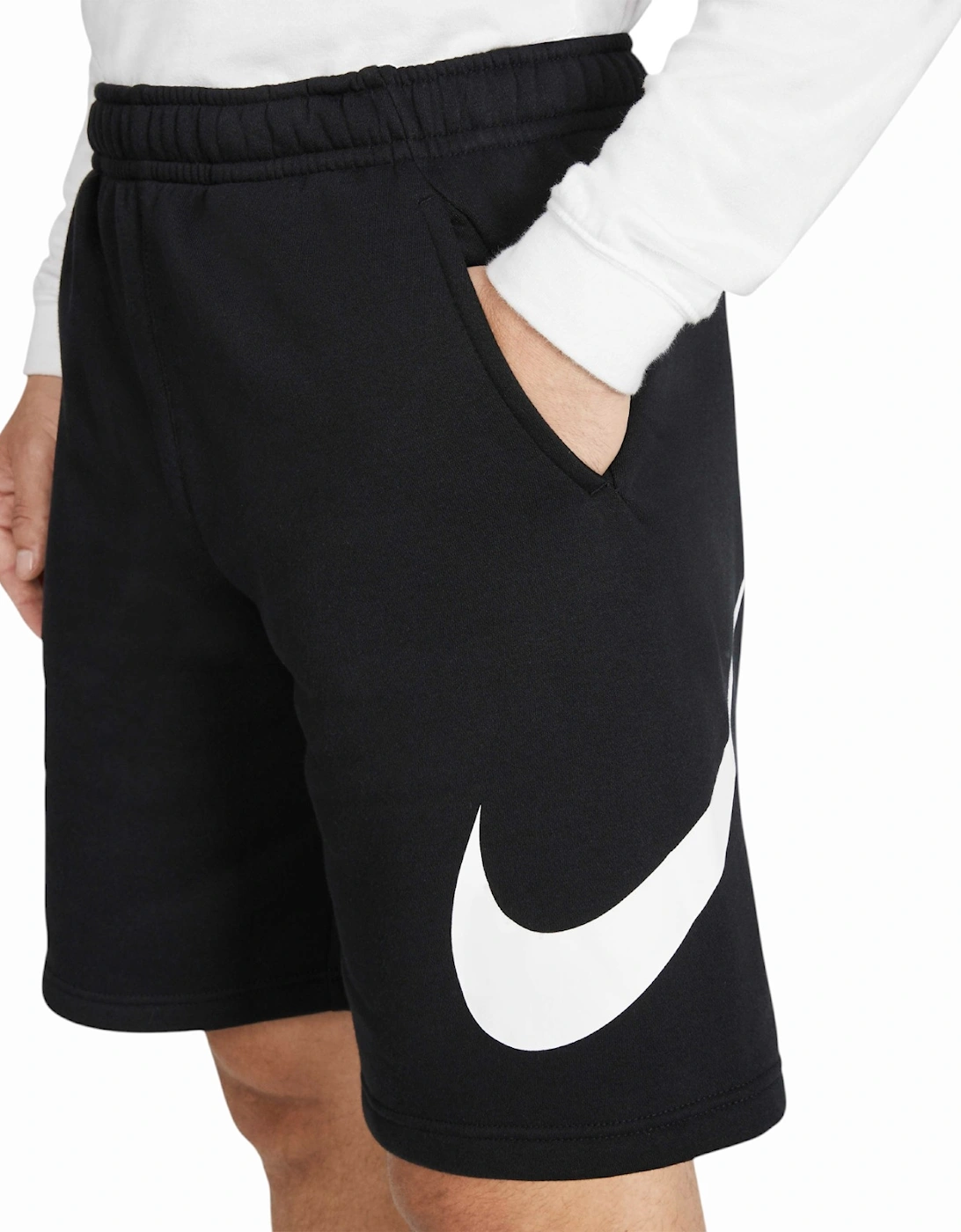 Mens Shorts Swoosh Club Graphics Relaxed Fit, 8 of 7