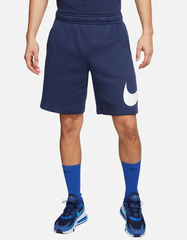Mens Shorts Swoosh Club Graphics Relaxed Fit