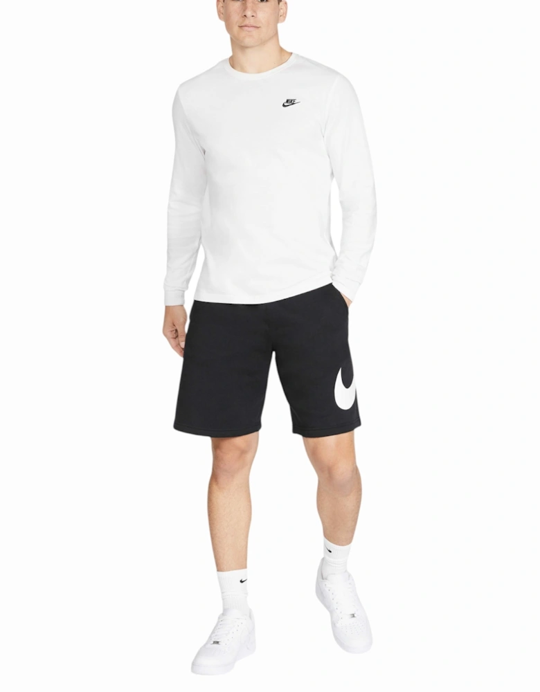 Mens Shorts Swoosh Club Graphics Relaxed Fit
