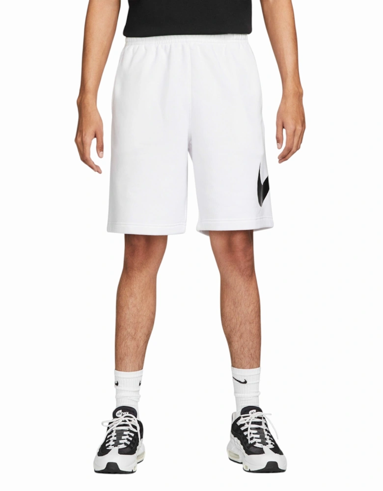 Mens Shorts Swoosh Club Graphics Relaxed Fit