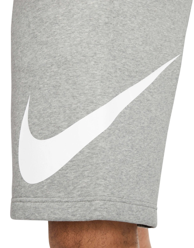 Mens Shorts Swoosh Club Graphics Relaxed Fit