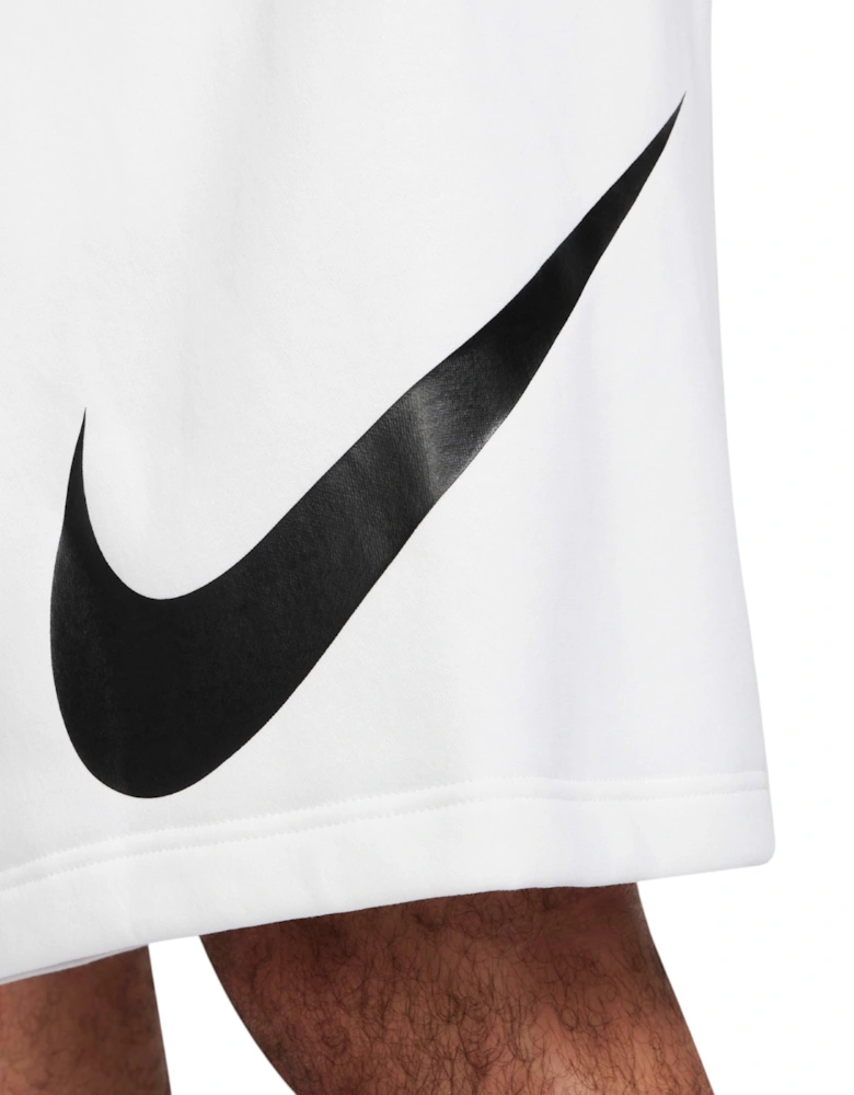 Mens Shorts Swoosh Club Graphics Relaxed Fit