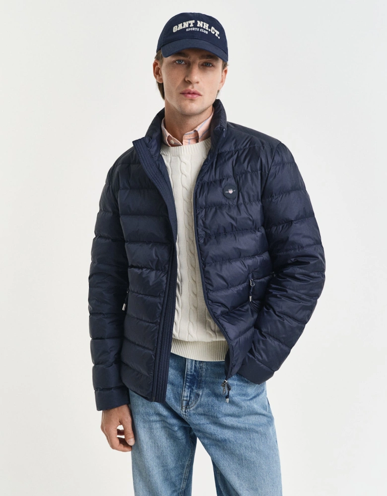 Mens Light Down Padded Jacket - 433 Evening Blue