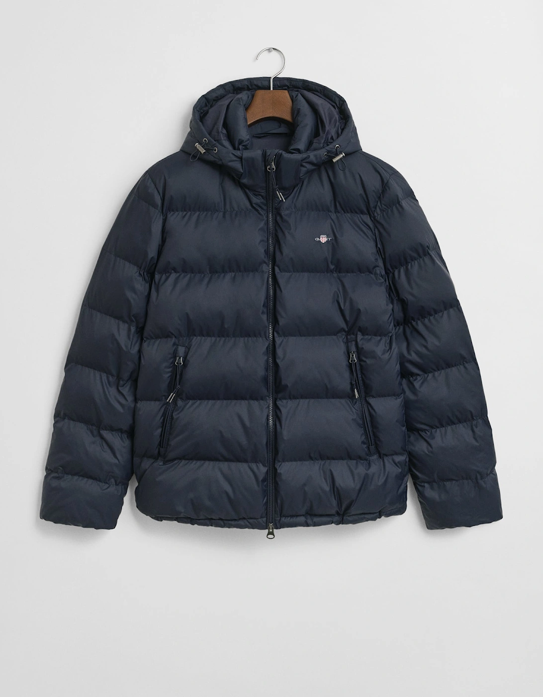 Mens Active Cloud Puffer Jacket - 433 Evening Blue, 2 of 1