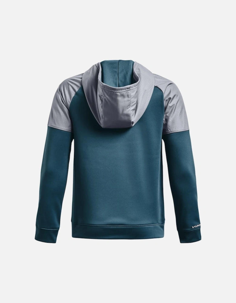 Juniors Armour Fleece Grid Full-Zip Top