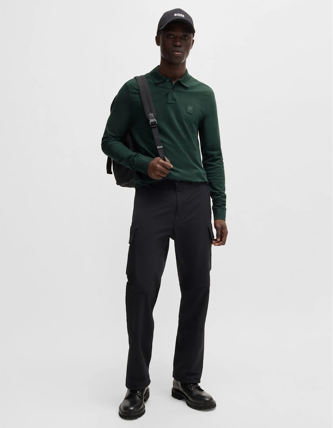 Passerby Long Sleeve Polo Shirt