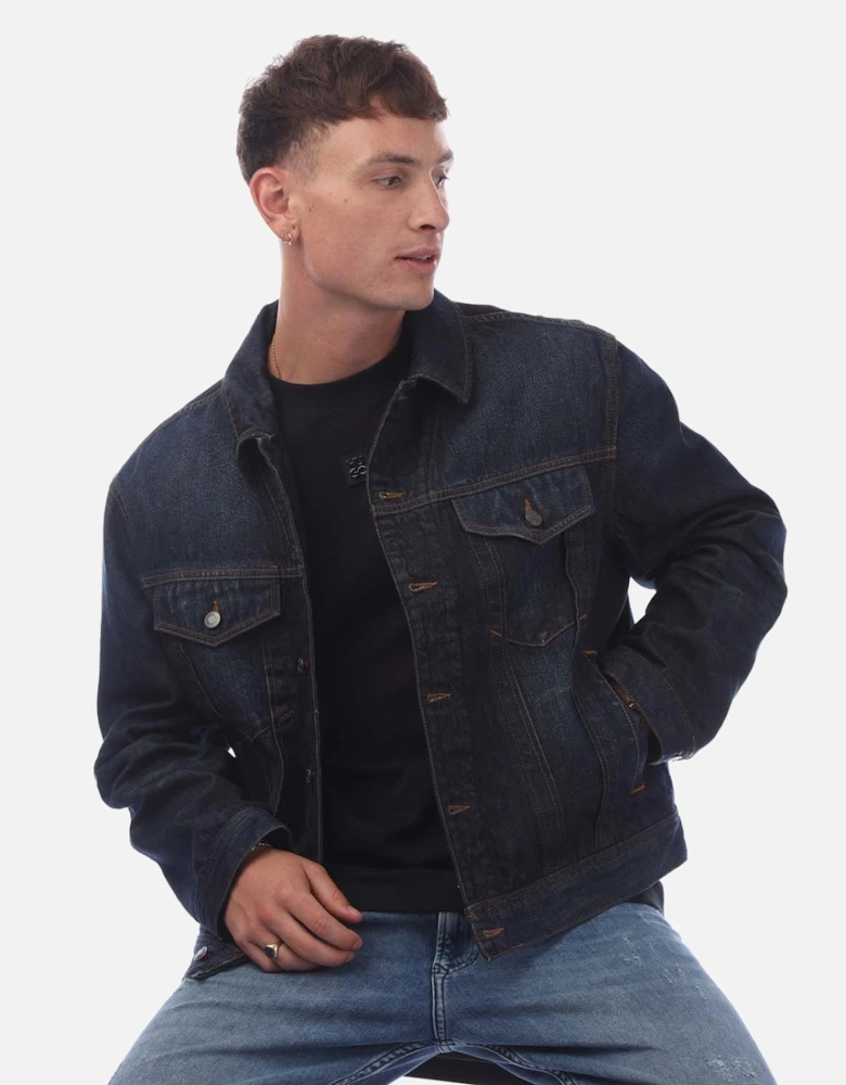 Adjustable Hem Denim Jacket
