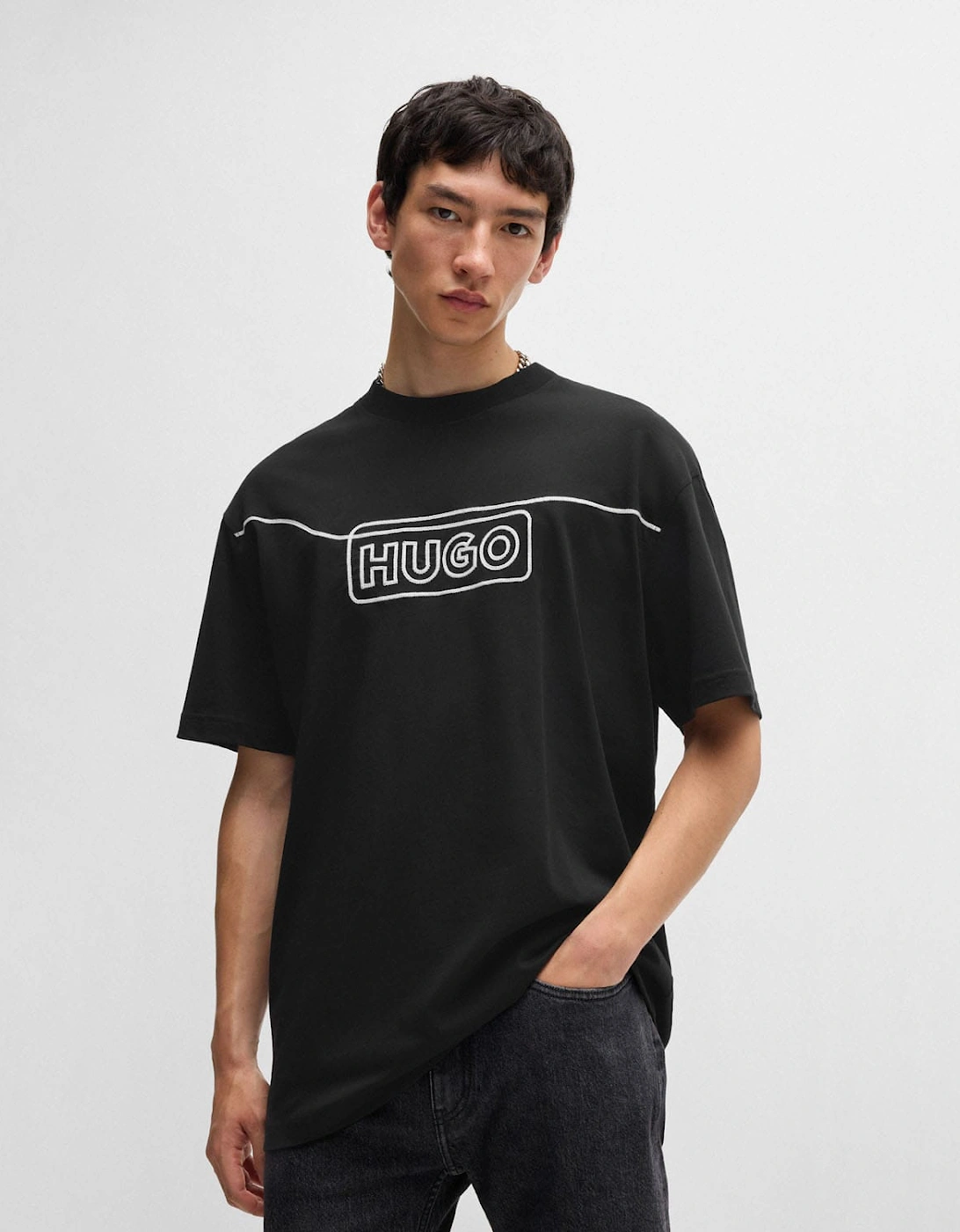Noideryo Chain Stitch Logo T-Shirt, 6 of 5